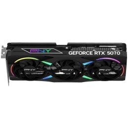 PNY GeForce RTX 5070 ARGB Epic‑X RGB OC Triple Fan 12GB GDDR7 Graphics Card