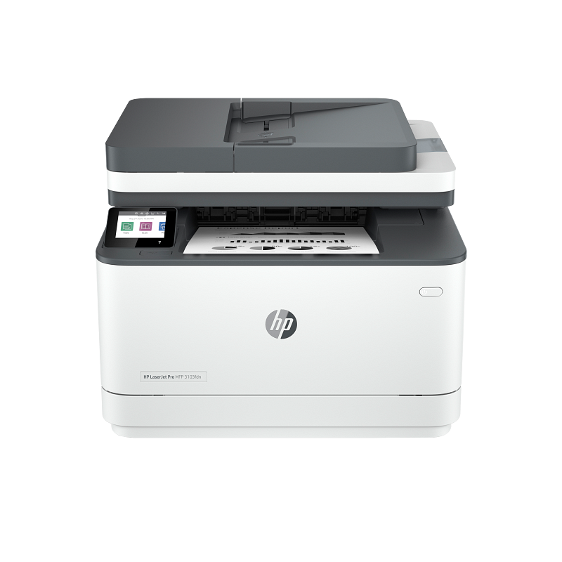 HP LaserJet Pro MFP 3103fdn Printer – Print | Copy | Scan | Fax | Duplex | ADF | Ethernet & USB (Model: 3G631A)
