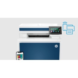 HP Color LaserJet Pro MFP 4303fdw Printer – Print, Copy, Scan & Fax | Duplex Printing| Wireless, Ethernet & USB (Model: 5HH67A)