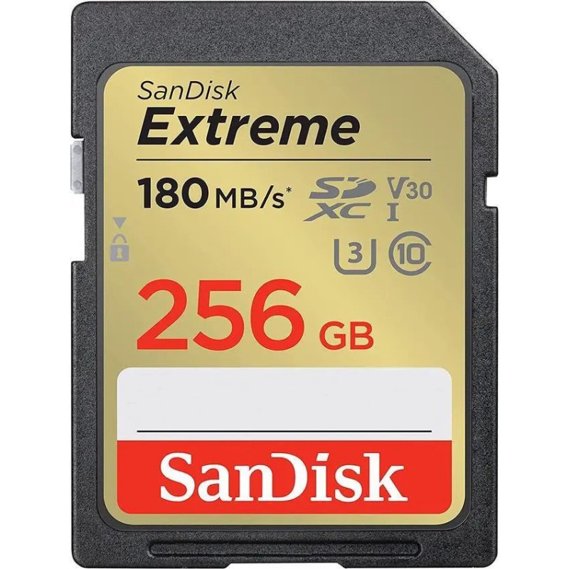SanDisk Extreme SDHC™ and SDXC™ UHS-I Card – 256GB