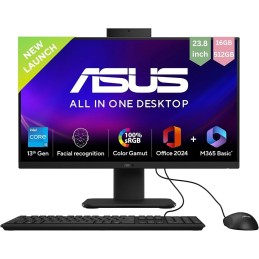 ASUS ExpertCenter AIO V440 – Intel Core i5, 8GB RAM, 512GB SSD, 23.8” FHD Non-Touch, White (DOS)