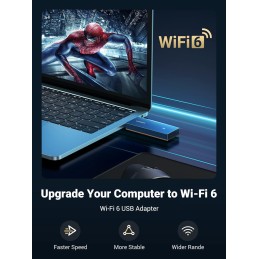 UGREEN CM499 AX1800 Dual-Band Wireless USB Adapter (Wi-Fi 6)