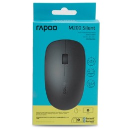 Rapoo M200 Multi-Mode Silent Wireless Mouse – Dark Grey