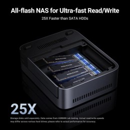 UGREEN NASync DXP480T Plus 4-Slot Network Attached Storage – CM718