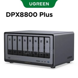 UGREEN NASync DXP8800 Plus 8-Bay Network Attached Storage – CM755