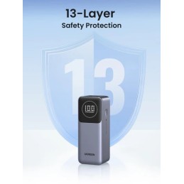 UGREEN PB724 12000mAh Power Bank – 100W Fast Charging, PD 3.0, USB-C, Dual Device Support, Portable Battery