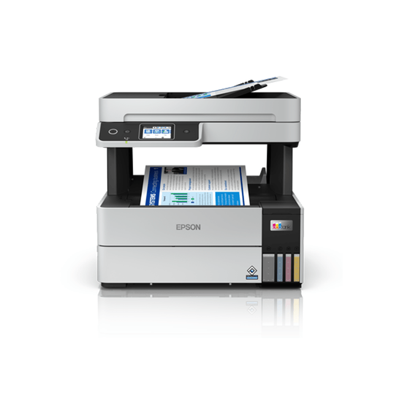 Epson ECOTANK L6490 Printer – Print, Copy, Scan, Fax, Duplex, ADF, Wi-Fi, USB, LCD Touchscreen, C11CJ88404