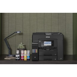 Epson ECOTANK L6570 Printer – Print, Copy, Scan, Fax, Duplex, ADF, Wi-Fi, USB, LCD Touchscreen, C11CJ29403