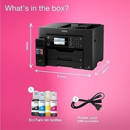 Epson ECOTANK L15150 A3+ Printer – Print, Copy, Scan, Fax, Duplex, ADF, Wi-Fi, USB, LCD Touchscreen, C11CH72403