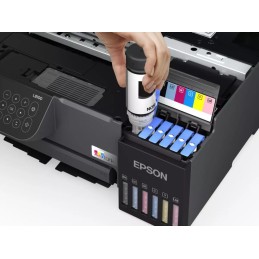 Epson L8100 All-in-One Photo Printer – Print, Scan, Copy, Wi-Fi, USB, PVC/CD Printing, LCD, C11CK37405