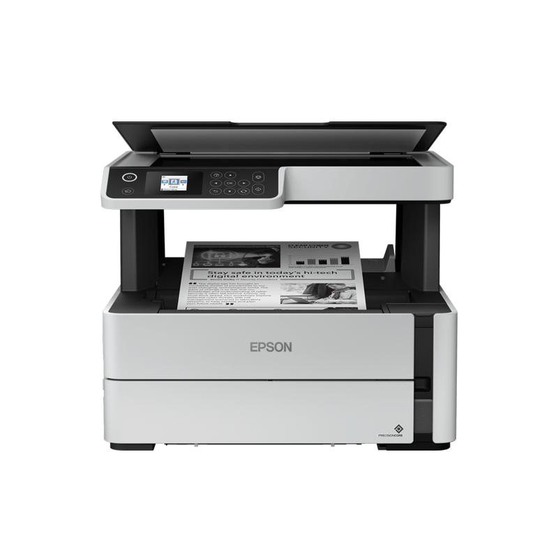 Epson ECOTANK M2170 Printer – Print, Copy, Scan, Duplex, Wi-Fi, USB, LCD Screen, Ethernet, C11CH43403