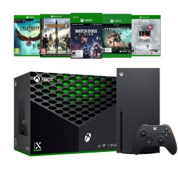 Xbox Series X Console – 1TB SSD, 4K Gaming, 120FPS, Ray Tracing, Backward Compatible, High-Speed Performance
