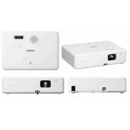 Epson CO-W01 Projector – 3LCD, WXGA 1280x800, 3000 Lumen, 16,000:1, HDMI, USB, 24-Month Warranty, V11HA86040