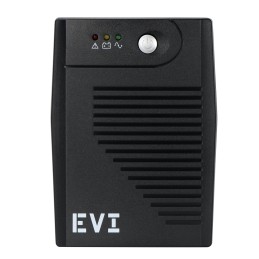 EVI 650VA / 360W Line Interactive UPS – Cold Start, AVR, 2 Outlets, Intelligent Battery