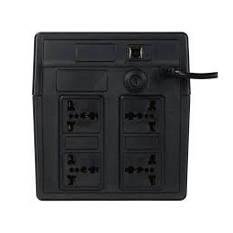 EVI 1100VA / 600W Line Interactive UPS – LCD, Cold Start, AVR, 4 Outlets, Intelligent Battery