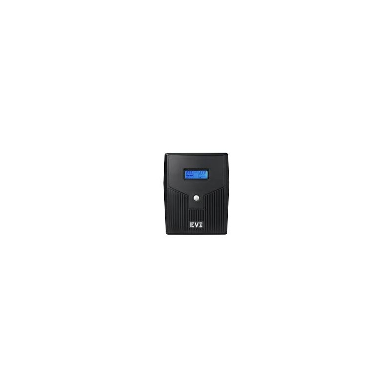 EVI 1600VA / 900W Line Interactive UPS – LCD, Cold Start, AVR, 4 Outlets, Intelligent Battery