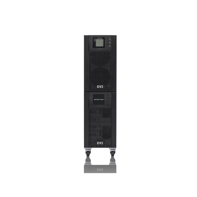 EVI 10000VA / 9000W Tower Online UPS – Single Phase, LCD, RS232/USB, Parallel Redundancy