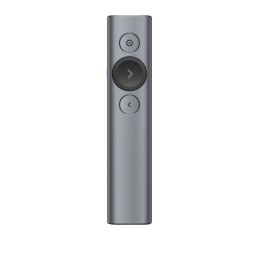 Logitech Spotlight Rechargeable Presentation Remote – Slate, Precision Highlighting, Wireless, 910‑004861