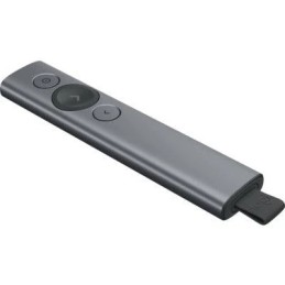 Logitech Spotlight Rechargeable Presentation Remote – Slate, Precision Highlighting, Wireless, 910‑004861