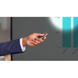 Logitech Spotlight Rechargeable Presentation Remote – Slate, Precision Highlighting, Wireless, 910‑004861