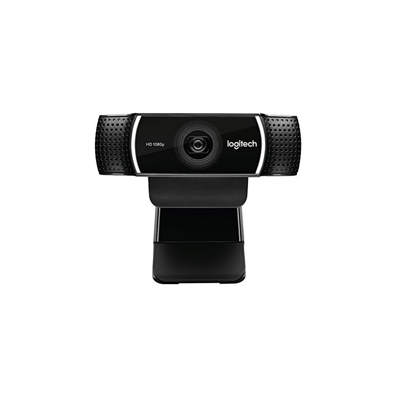 Logitech C922 HD Pro Webcam – 1080p Streaming, Dual Mics, USB Plug‑and‑Play, 960‑001088