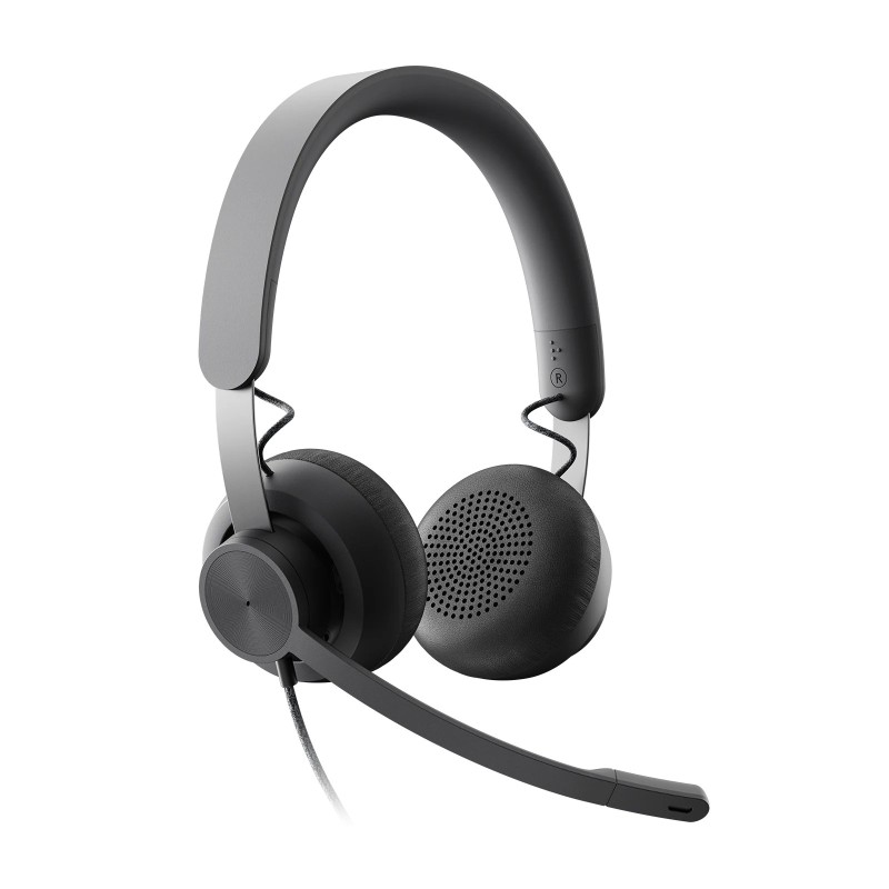 Logitech Zone Wired Headset – Noise‑Cancelling Mic, UC Version, 981‑000875