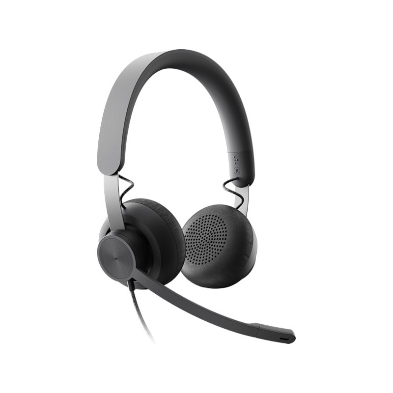 Logitech Zone Wired Headset – Noise‑Cancelling Mic, Teams Certified, 981‑000870