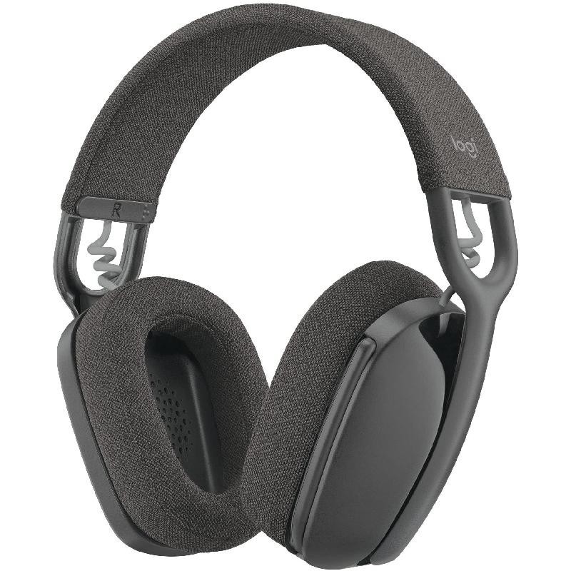Logitech Zone Vibe 100 Bluetooth Over‑Ear Headphones – Wireless Comfort, Noise‑Cancelling Mic