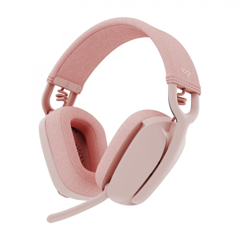 Logitech Zone Vibe 100 Bluetooth Over‑Ear Headphones – Wireless Comfort, Noise‑Cancelling Mic
