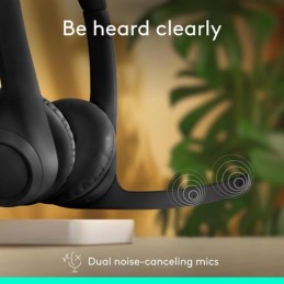Logitech Zone 300 Bluetooth Headset – Noise‑Cancelling Mic, Wireless