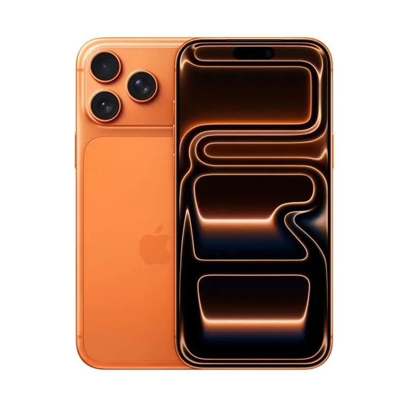 Apple iPhone 17 Pro Max 256GB eSIM Only 6.9-Inch Super Retina XDR Display A19 Pro Chip 48MP  5G Smartphone - Cosmic Oran