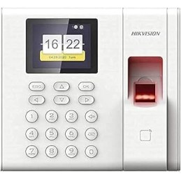 Hikvision DS‑K1A8503MF Fingerprint Time Attendance Terminal Biometric Workforce Management System - White