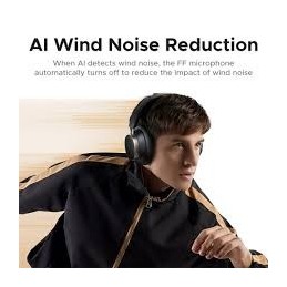 UGREEN Studio Pro Hybrid Active Noise-Cancelling Headphones – Hybrid ANC, Bluetooth 5.3, 30-Hour Battery – Black (HP206)