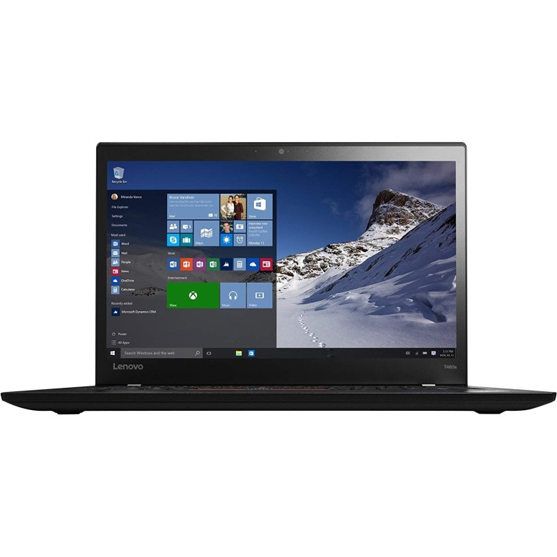 Lenovo ThinkPad T460 Laptop – Intel Core i5-6200U, 8GB RAM, 256GB SSD, 14” HD Display, Windows 10 (REFURBISHED)