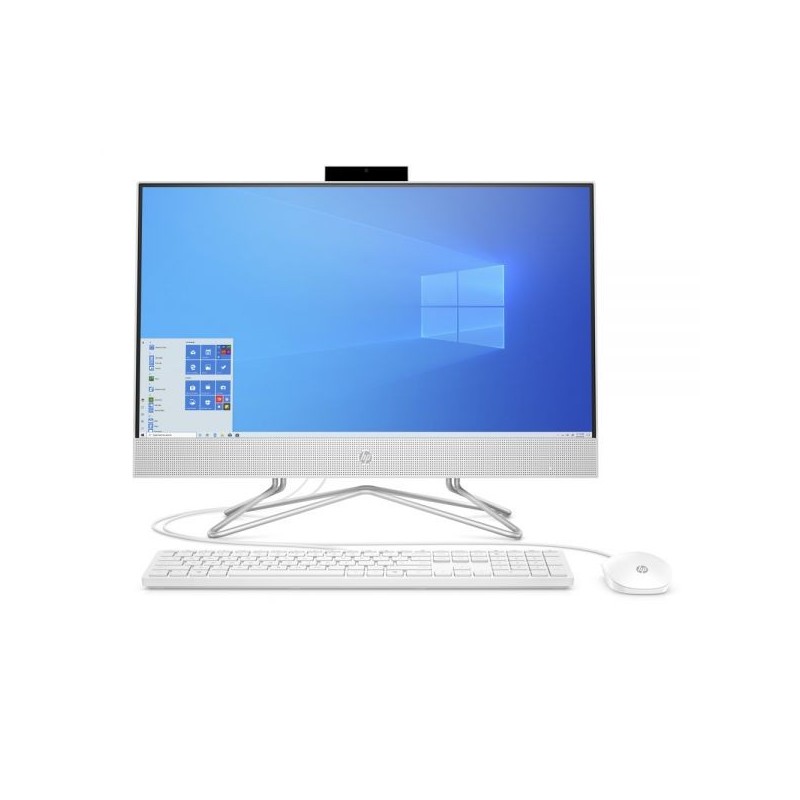 HP 24‑df0xx All‑In‑One Desktop – Intel Core i3‑1100T, 8GB DDR4‑3200, 512GB PCIe NVMe SSD, 23.8” FHD IPS Display  (NEW)