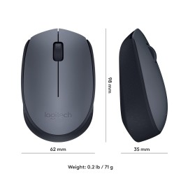 Logitech M170 – Wireless Optical Mouse - Grey