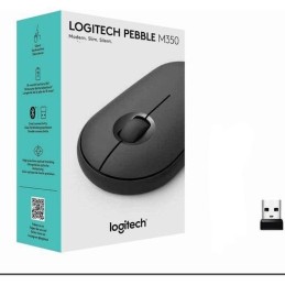 Logitech Pebble M350 Wireless Mouse with Bluetooth