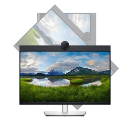 Dell P2424HEB 23.8” FHD Video Conferencing Monitor with Webcam, Mic & Speakers