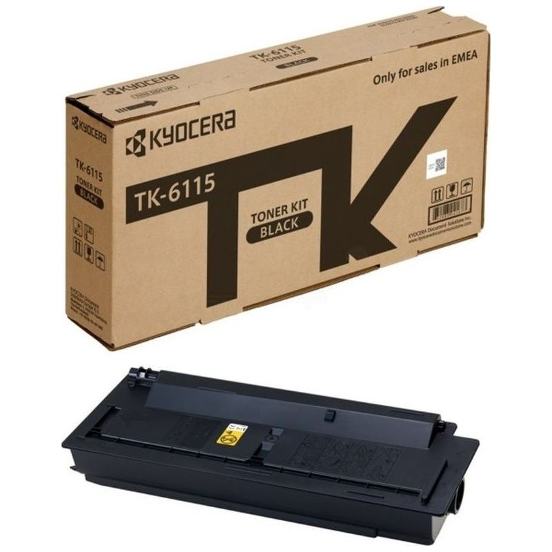 Kyocera TK-6115 Toner Cartridge for M4125idn M4132idn High Yield Black Toner Kenya