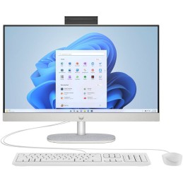HP All‑in‑One 24‑cr0315nh – Intel Core i3‑1315U, 8GB DDR4, 512GB SSD, 23.8” FHD IPS Display, FreeDOS  (NEW)