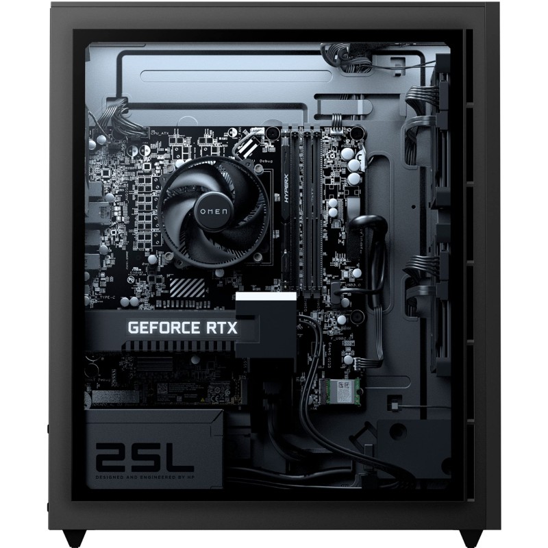 HP OMEN 25L Core i7-12700F 32GB RAM 512GB SSD GeForce RTX 4060 Super 8GB RGB Gaming Desktop