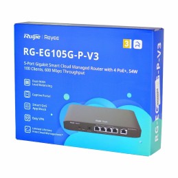 Ruijie RG-EG105G-P-V3 5-Port Gigabit PoE+ Router