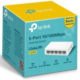TP-Link LS1005 5-Port 10/100Mbps Desktop Switch