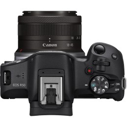 Canon EOS R50 Black Mirrorless Camera