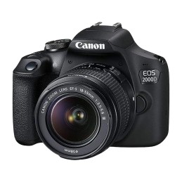 Canon EOS 2000D DSLR Camera with 18–55mm Lens
