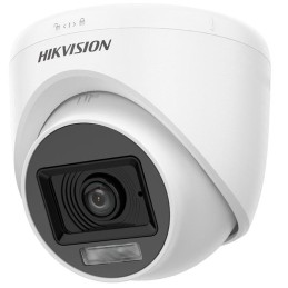 Hikvision 2MP Smart Hybrid Light Audio Fixed Turret Camera