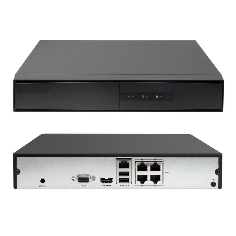 Hikvision 4-Channel Mini 1U 4 PoE NVR