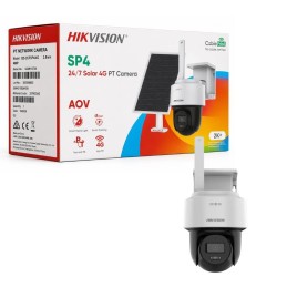 Hikvision 4MP 24/7 Solar 4G PT Camera