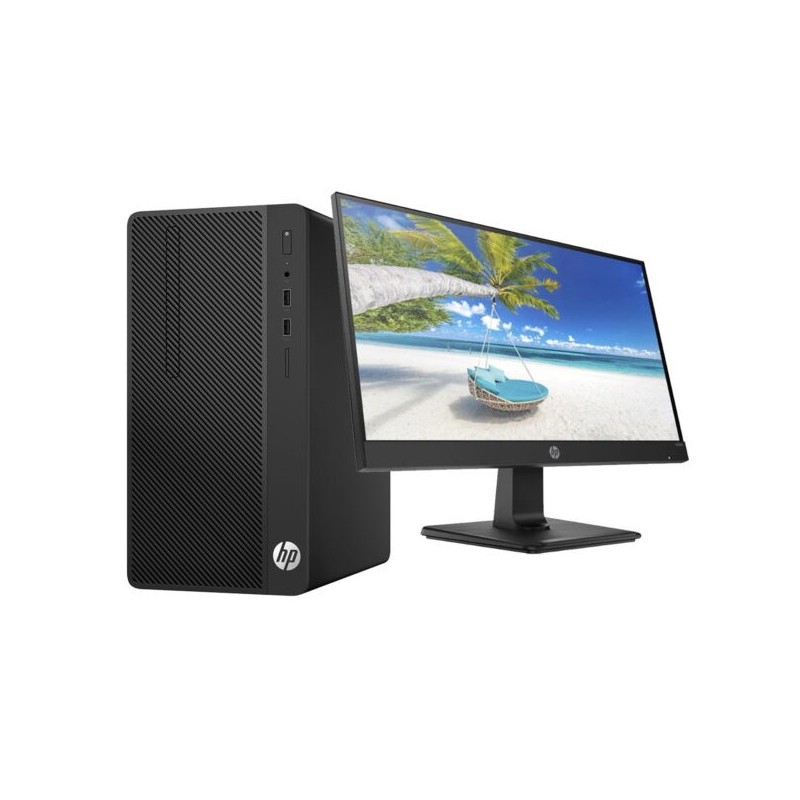 HP 288 Pro G3 MT Core i5 6th Gen 8GB RAM 256GB SSD + HP V221vb 21.5” FHD Monitor