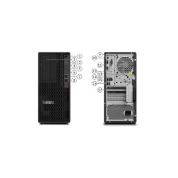 Lenovo ThinkStation P340 Tower – 10th Gen Intel Core i9-10900 | 16GB RAM | 512GB NVMe SSD | 5GB NVIDIA Quadro P2200  (NEW)